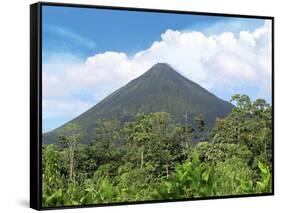 Arenal Volcano, Arenal Volcano National Park, Costa Rica-Miva Stock-Framed Stretched Canvas