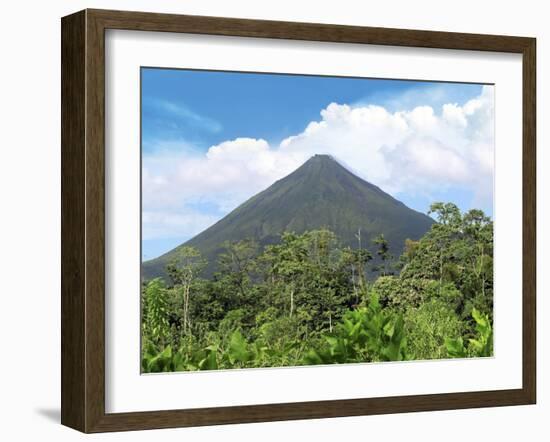 Arenal Volcano, Arenal Volcano National Park, Costa Rica-Miva Stock-Framed Premium Photographic Print