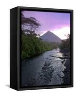 Arenal Volcano, Costa Rica-John Coletti-Framed Stretched Canvas