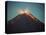 Arenal Volcano Erupting at Night, Costa Rica-Charles Sleicher-Stretched Canvas
