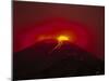 Arenal Volcano Erupting, Lava, Costa Rica-Robert Houser-Mounted Premium Photographic Print