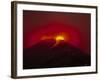 Arenal Volcano Erupting, Lava, Costa Rica-Robert Houser-Framed Photographic Print