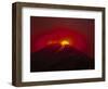 Arenal Volcano Erupting, Lava, Costa Rica-Robert Houser-Framed Photographic Print