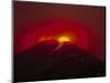 Arenal Volcano Erupting, Lava, Costa Rica-Robert Houser-Mounted Photographic Print