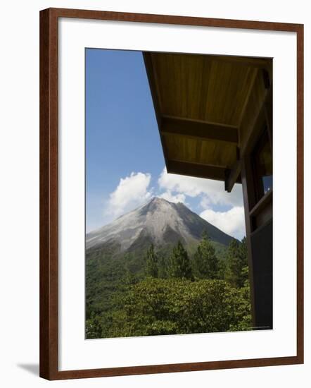 Arenal Volcano from Arenal Volcano Observatory Lodge, Costa Rica, Central America-R H Productions-Framed Photographic Print