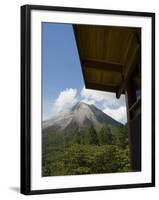 Arenal Volcano from Arenal Volcano Observatory Lodge, Costa Rica, Central America-R H Productions-Framed Photographic Print