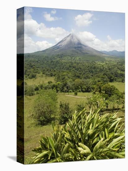 Arenal Volcano from La Fortuna Side, Costa Rica, Central America-R H Productions-Stretched Canvas