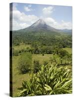 Arenal Volcano from La Fortuna Side, Costa Rica, Central America-R H Productions-Stretched Canvas