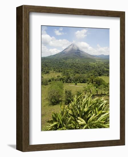 Arenal Volcano from La Fortuna Side, Costa Rica, Central America-R H Productions-Framed Photographic Print