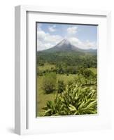 Arenal Volcano from La Fortuna Side, Costa Rica, Central America-R H Productions-Framed Photographic Print