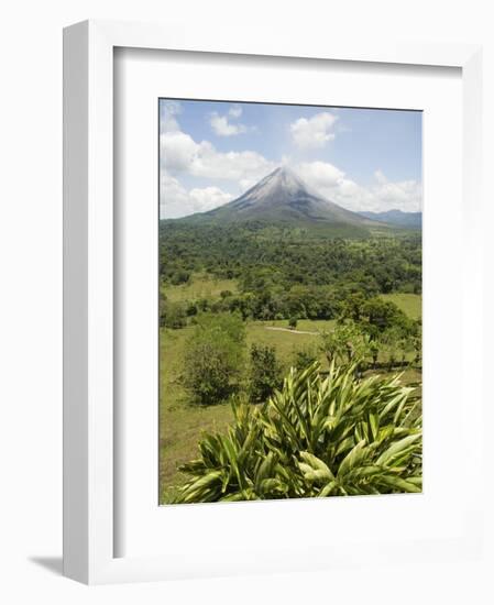 Arenal Volcano from La Fortuna Side, Costa Rica, Central America-R H Productions-Framed Photographic Print