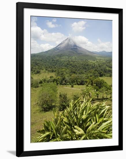 Arenal Volcano from La Fortuna Side, Costa Rica, Central America-R H Productions-Framed Photographic Print