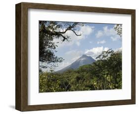 Arenal Volcano from the Sky Tram, Costa Rica, Central America-R H Productions-Framed Photographic Print