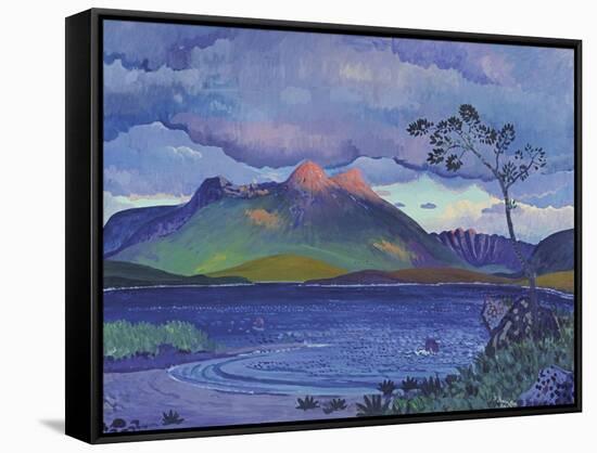 Arenig, North Wales-James Dickson Innes-Framed Stretched Canvas