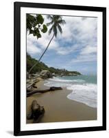 Arenilla Beach, Tayrona National Park, Colombia, South America-Ethel Davies-Framed Photographic Print