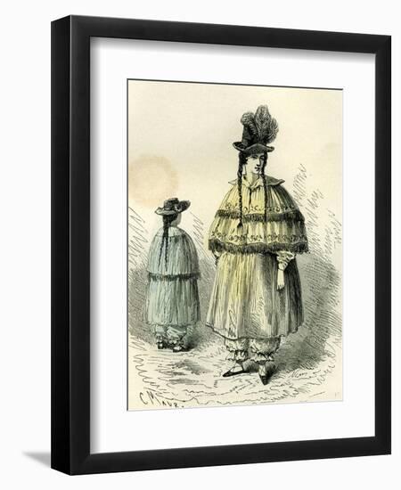 Arequipa 1869 Peru-null-Framed Premium Giclee Print