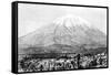 Arequipa and Mount Misti, Peru, 1895-null-Framed Stretched Canvas