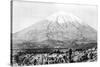 Arequipa and Mount Misti, Peru, 1895-null-Stretched Canvas