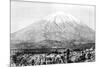 Arequipa and Mount Misti, Peru, 1895-null-Mounted Giclee Print