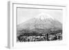 Arequipa and Mount Misti, Peru, 1895-null-Framed Giclee Print