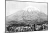 Arequipa and Mount Misti, Peru, 1895-null-Mounted Giclee Print