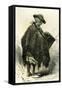 Arequipa Bread Seller 1869, Peru-null-Framed Stretched Canvas