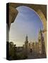 Arequipa Cathedral at Sunset on Plaza De Armas, Arequipa, UNESCO World Heritage Site, Peru, South A-Simon Montgomery-Stretched Canvas