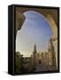 Arequipa Cathedral at Sunset on Plaza De Armas, Arequipa, UNESCO World Heritage Site, Peru, South A-Simon Montgomery-Framed Stretched Canvas