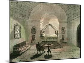 Arequipa Sleeping Room 1869, Peru-null-Mounted Giclee Print