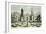 Arequipa Square and Cathedral 1869 Peru-null-Framed Giclee Print