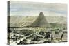 Arequipa Town and Valley 1869 Peru-null-Stretched Canvas