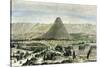 Arequipa Town and Valley 1869 Peru-null-Stretched Canvas