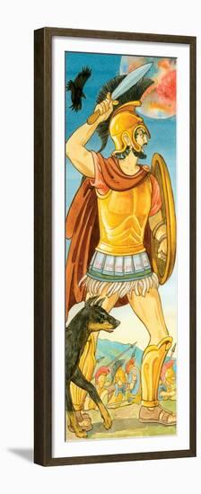 Ares (Greek), Mars (Roman), Mythology-Encyclopaedia Britannica-Framed Premium Giclee Print