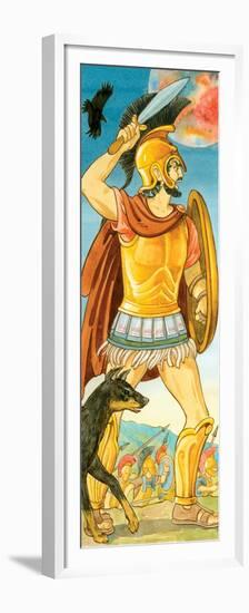 Ares (Greek), Mars (Roman), Mythology-Encyclopaedia Britannica-Framed Premium Giclee Print