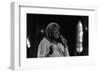 Aretha Franklin in Lights-null-Framed Art Print