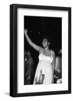 Aretha Franklin, the Queen of Soul-null-Framed Art Print
