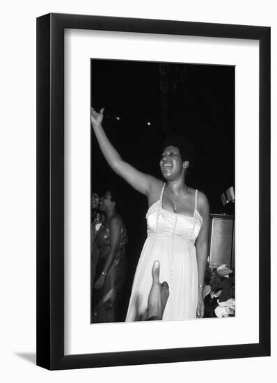 Aretha Franklin, the Queen of Soul-null-Framed Art Print