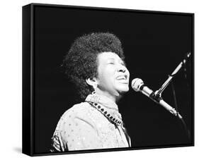 Aretha Franklin-null-Framed Stretched Canvas