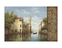Canal II-Aretino-Stretched Canvas