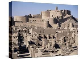 Arg-E Bam, the Citadel, Bam, Iran, Middle East-David Poole-Stretched Canvas