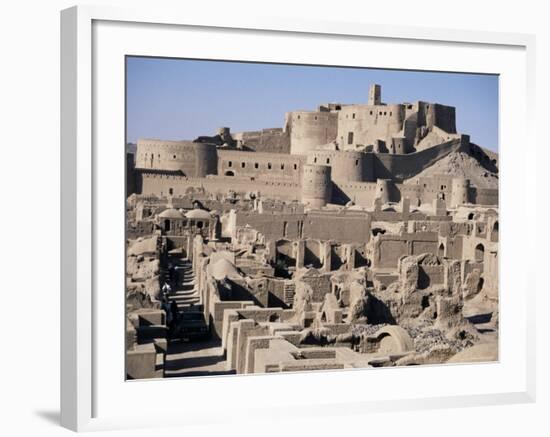 Arg-E Bam, the Citadel, Bam, Iran, Middle East-David Poole-Framed Photographic Print