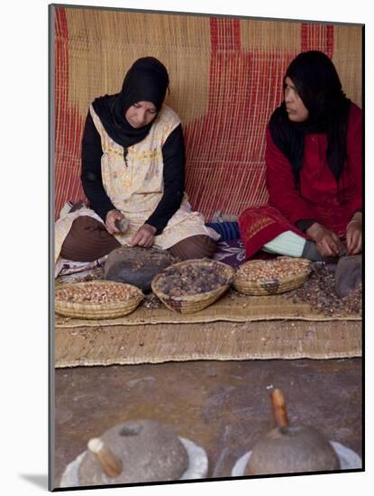 Argen Making, Asni, Atlas Mountains, Morocco, North Africa, Africa-Frank Fell-Mounted Photographic Print