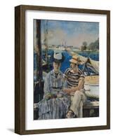 Argenteuil, 1874-Edouard Manet-Framed Giclee Print