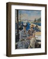 Argenteuil, 1874-Edouard Manet-Framed Giclee Print