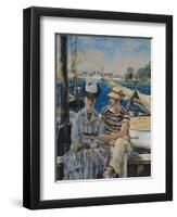 Argenteuil, 1874-Edouard Manet-Framed Giclee Print