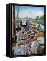 Argenteuil, 1874-Edouard Manet-Framed Stretched Canvas