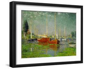 Argenteuil, 1875 Canvas, 56 x 67cm RF 1963-106.-Claude Monet-Framed Giclee Print