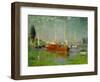 Argenteuil, 1875 Canvas, 56 x 67cm RF 1963-106.-Claude Monet-Framed Giclee Print