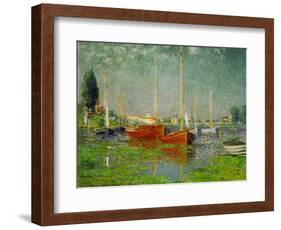 Argenteuil, 1875 Canvas, 56 x 67cm RF 1963-106.-Claude Monet-Framed Giclee Print