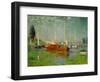 Argenteuil, 1875 Canvas, 56 x 67cm RF 1963-106.-Claude Monet-Framed Giclee Print